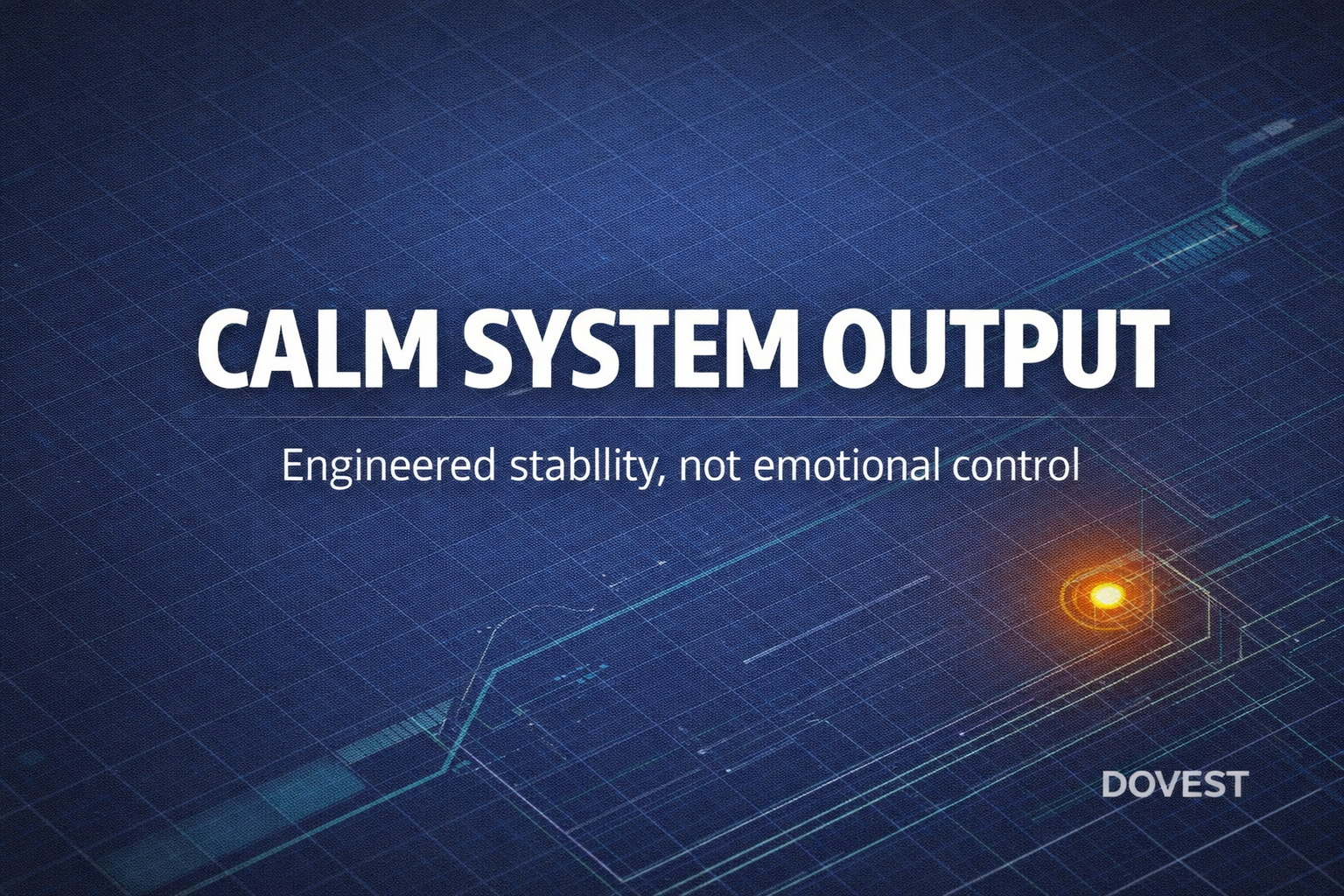 Calm System Output: Engineered Stability in Trading