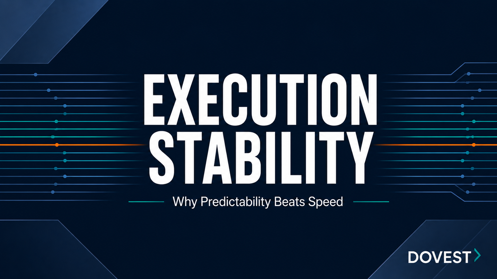 Execution Stability: Predictability Beats Speed 